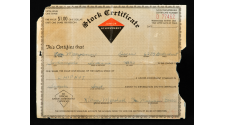 Logo for JA Company Program Stock Certificate