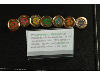 Logo for JA Elementary School Completion Pins