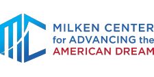 Milken Center for Advancing the American Dream sponsor logo