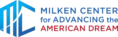 Logo for sponsor Milken Center for Advancing the American Dream