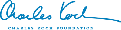 Logo for sponsor Charles Koch Foundation